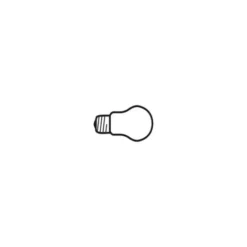 FLOS LED-lampa normal E27 21W