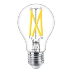 Philips LED-lampa normal E27 7,5W(60W) 3-steg klar