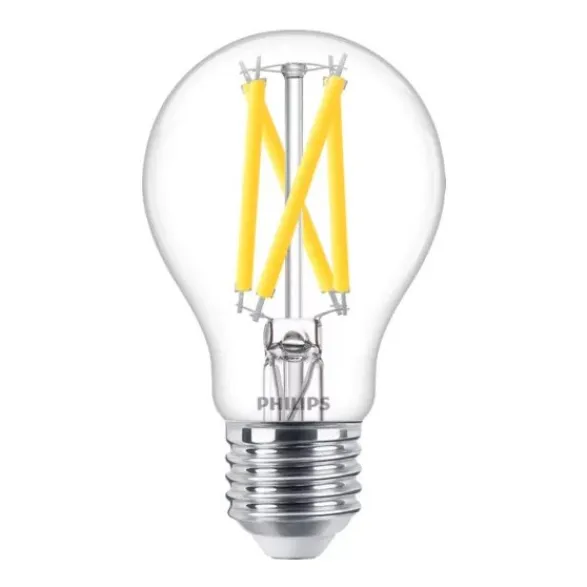 Philips LED-lampa normal E27 7,5W(60W) 3-steg klar