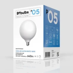 Creative cables LED-lampa Porcelain Effect 7W E27 glob 150mm dimbar