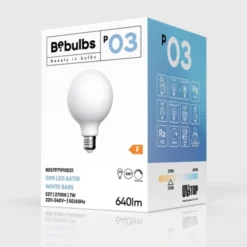 Creative cables LED-lampa Porcelain Effect 7W E27 glob 95mm dimbar