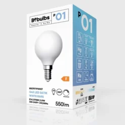 Creative cables LED-lampa Porcelain Effect 5,9W E14 klot dimbar