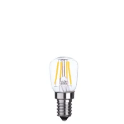 lampsladdar.se LED-lampa päron E14 3W klar dimbar