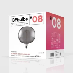 Creative cables LED-lampa Smoky 10W E27 ellipse dimbar