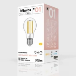 Creative cables LED-lampa Transparent 7W E27 normal dimbar