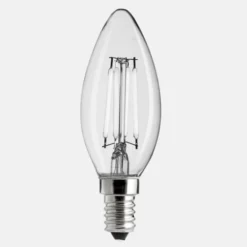 Unison LED-lampa UNI-WHITE kronljus klar E14 4W 2700K dimbar