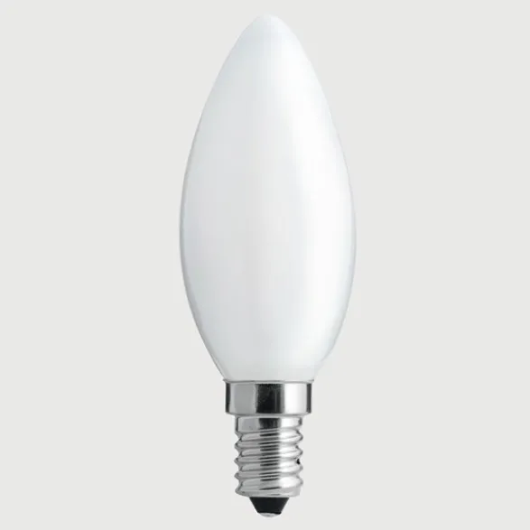 Unison LED-lampa UNI-WHITE kronljus opal E14 4W 2700K dimbar