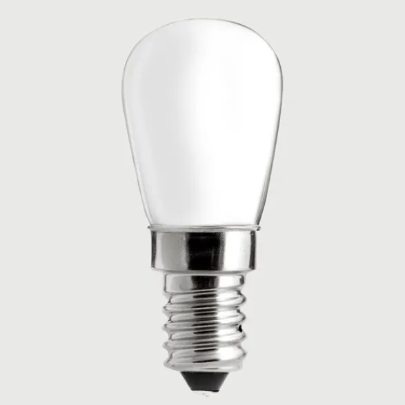 Unison LED-lampa UNI-WHITE päron opal E14 1,5W 2700K dimbar