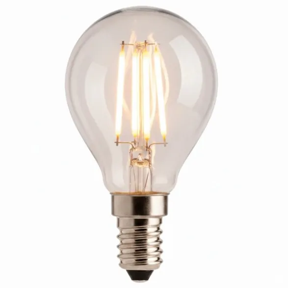 Unison LED-lampa WARM GLOW klot klar E14 2W 2100K dimbar