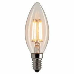 Unison LED-lampa WARM GLOW kronljus klar E14 2W 2100K dimbar