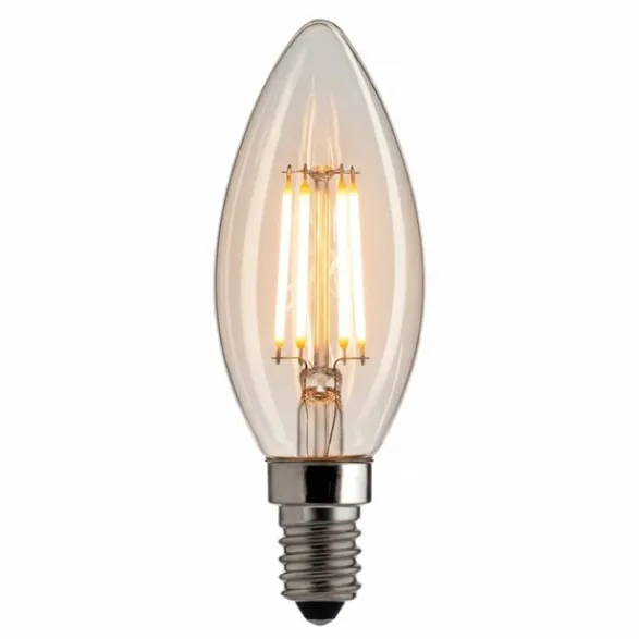 Unison LED-lampa WARM GLOW kronljus klar E14 2W 2100K dimbar