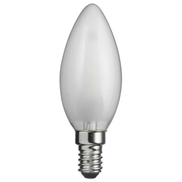 Unison LED-lampa WARM GLOW kronljus matt E14 4W 2100K dimbar