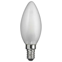 Unison LED-lampa WARM GLOW kronljus matt E14 0,8W 2100K dimbar