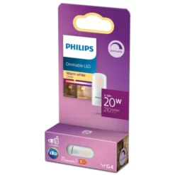 Philips LED-lampa 2,1W(20W) G4 varmvit dimbar