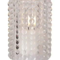 Star Trading LED Ljus Flamme Dotty Transparent 13cm