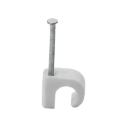 Gelia Ledningshållare SB-packad 5-7mm 20-pack rund vit