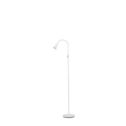 Belid Ledro LED golvlampa, mattvit 124cm