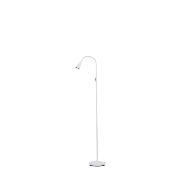 Belid Ledro LED golvlampa, mattvit 124cm