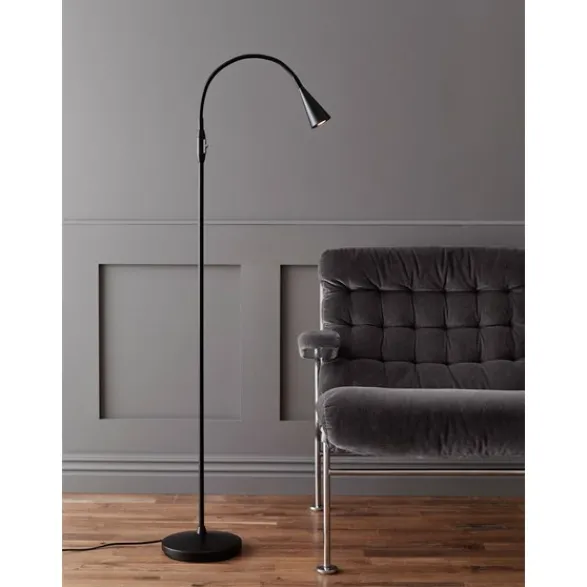 Belid Ledro LED golvlampa, mattvit 124cm