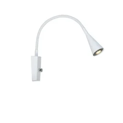 Belid Ledro LED vägglampa, mattvit