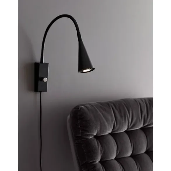 Belid Ledro LED vägglampa, mattvit