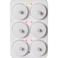 Star Trading LED Värmeljus 6-pack Flamme Charge Vit 6cm