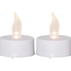Star Trading LED Värmeljus 2-pack Paulo Vit 4,5cm