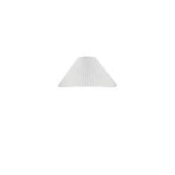 Le Klint 2 lampskärm, Vit Papper 14 cm