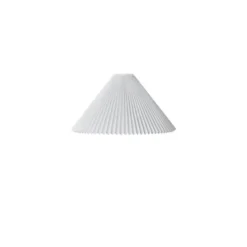 Le Klint 12 lampskärm, Vit Standard 21 cm