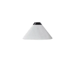 Le Klint 12 Svart lampskärm, Vit 19 cm