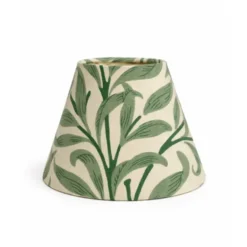 BERGO Lampskärmar Leo 14 Kron lampettskärm Willow Boughs Grön