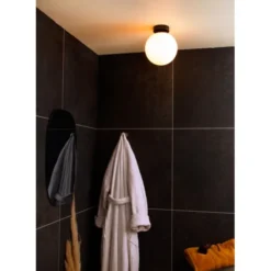Aneta LIDO plafond bad, svart/vit