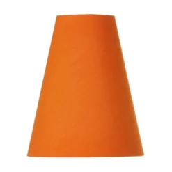 Armaturhantverk Lilja skärm, orange 21cm