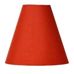 Armaturhantverk Lilja skärm, röd 21cm