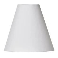 Armaturhantverk Lilja skärm, vit 21cm
