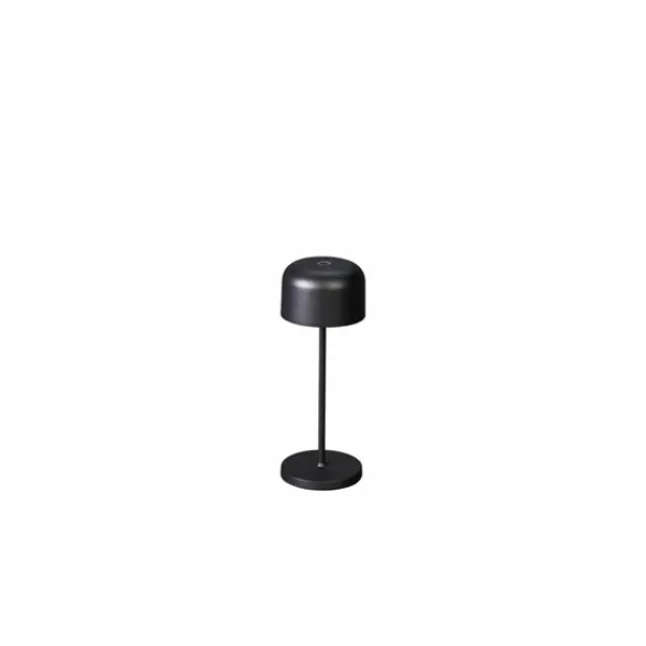 Konstsmide Lille mini bordslampa usb 2200K/2700K dimbar Svart