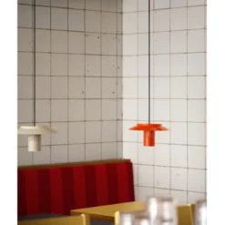 Pholc Lille 24 Pendant lamp, Red orange