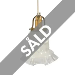 Vintage by Bright 1-2-3 Linnéa fönsterlampa klockskärm, vit