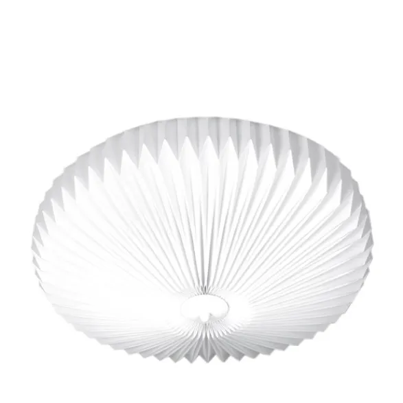 Co Bankeryd Linn plafond, vit plissé 50cm