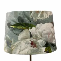 BERGO Lampskärmar Linus 23 oval Lampskärm Peonia Lino, Zink
