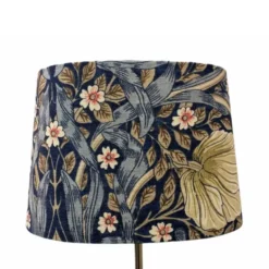 BERGO Lampskärmar Linus 23 oval Lampskärm Pimpernell, blå