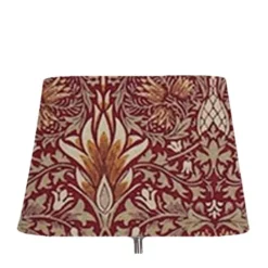 BERGO Lampskärmar Linus 23 oval Lampskärm Snakeshead, bordeaux