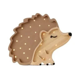 Barn Little Lights Hedgehog Bordslampa, Autumn Brown