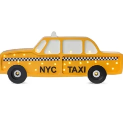Barn Little Lights Nyc Taxi Bordslampa, Manhattan Yellow