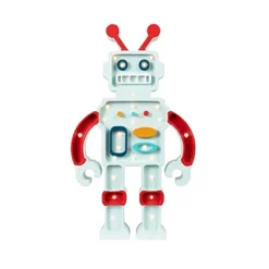 Barn Little Lights Robot Bordslampa, Metalic Blue