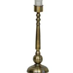 Hallbergs Belysning Livorno Lampfot Antik mässing 11cm