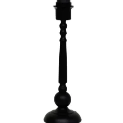 Hallbergs Belysning Livorno Lampfot Matt svart 11cm