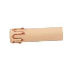 lampsladdar.se Ljusimitationshylsa E14 85 mm antik