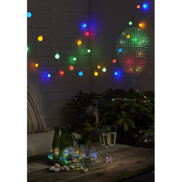 Star Trading Ljusslinga Berry LED, multi 7,35m