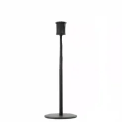 A Lot Decoration Ljusstake svart metall 27 cm
